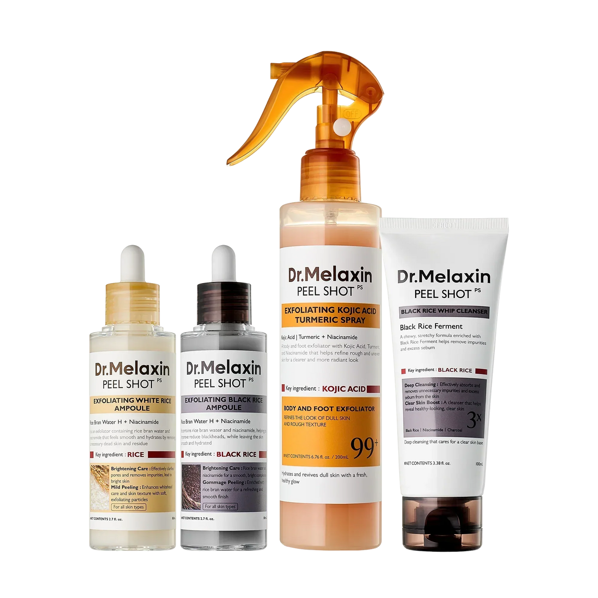 Peel Shot Complete Care Set main product shot β CoreLab Skin