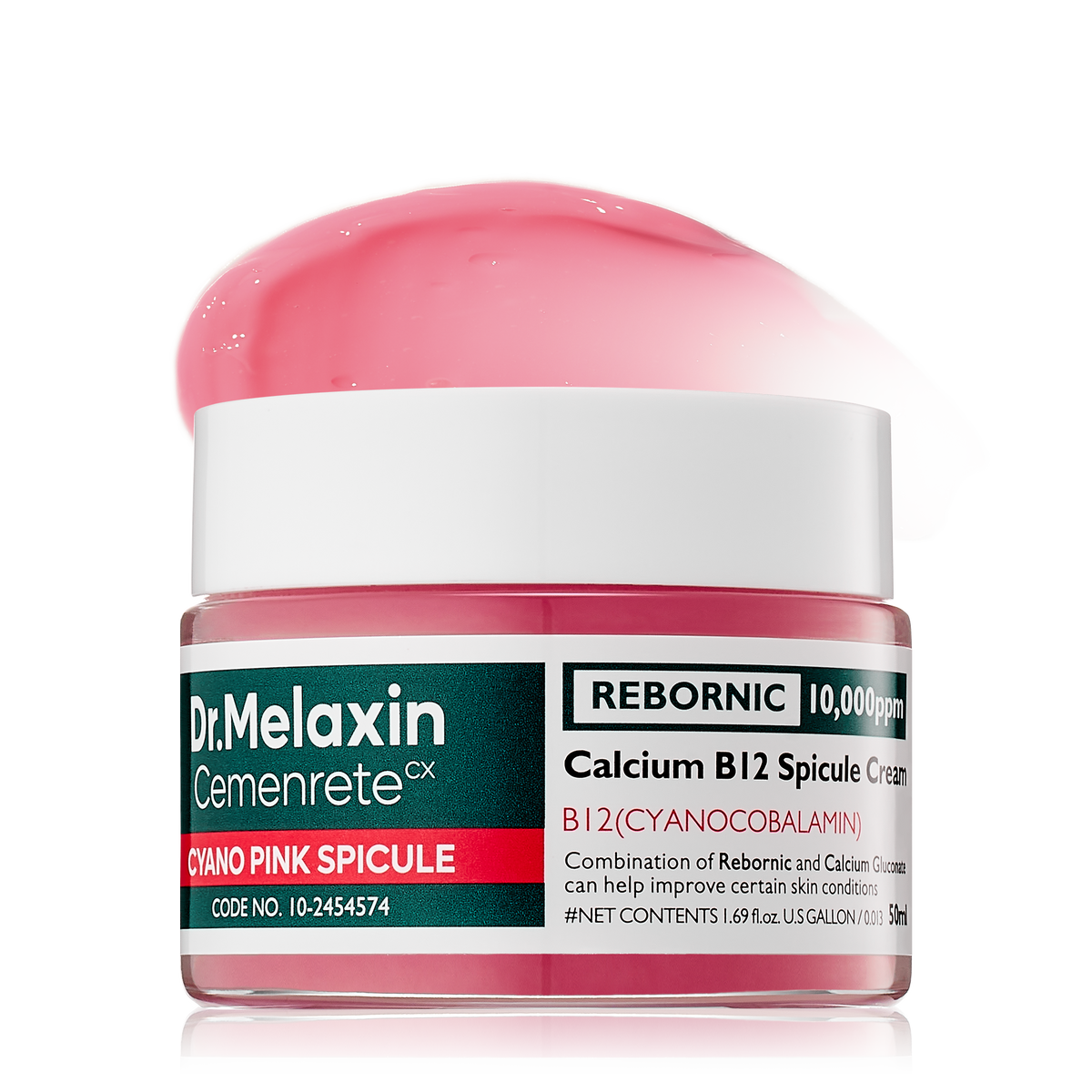 Cemenrete Cyano Pink Spicule Cream main product shot β CoreLab Skin