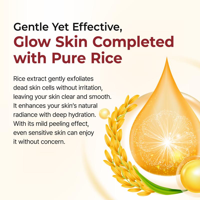 Dr. Melaxin Rice Peel Ampoule detail view 8 — CoreLab Skin