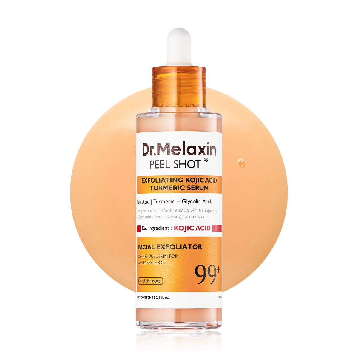 Peel Shot kojic Acid Turmeric Serum main product shot — CoreLab Skin