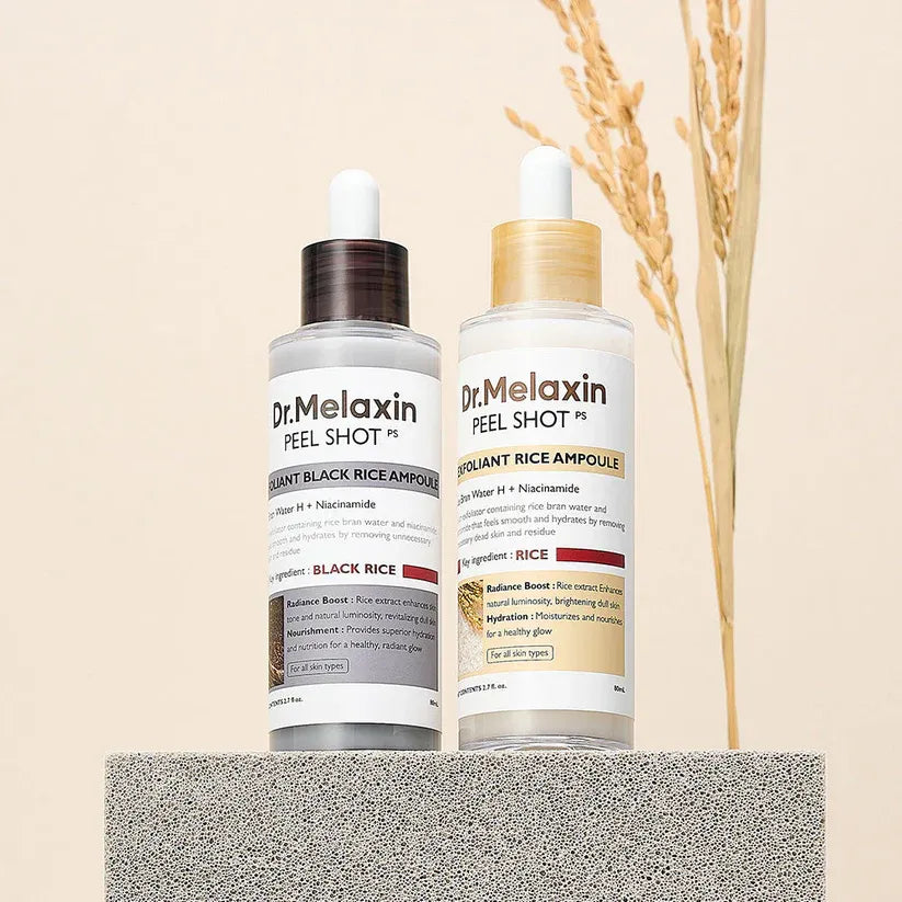 Dr. Melaxin Rice Peel Ampoule detail view 10 — CoreLab Skin